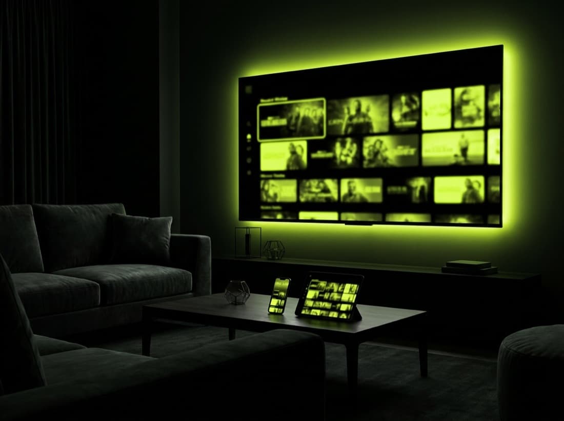 IPTV Dark streaming op TV, tablet en telefoon